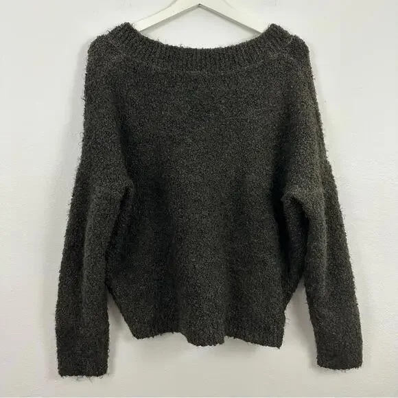ASOS Design Black Pullover V-Neck Sweater Women's Size M - Picture 2 of 5